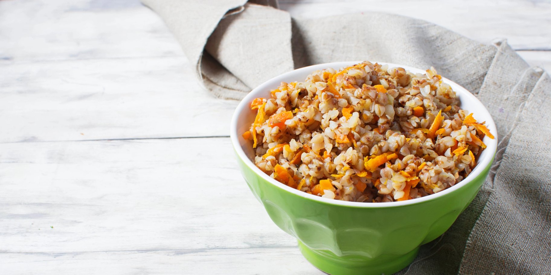 Гречка с морковью и луком