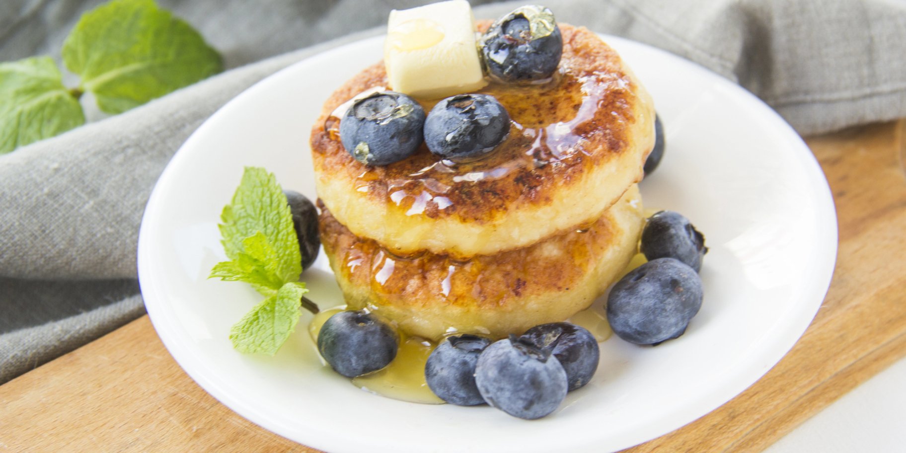 Протеїнові млинці з кокосом