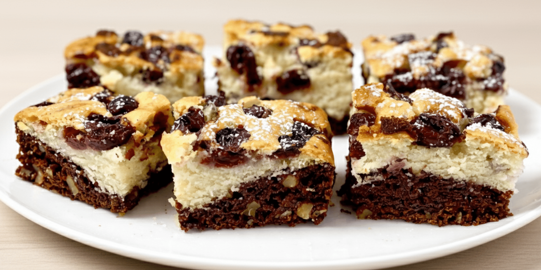 Пиріг на олії з вишнями