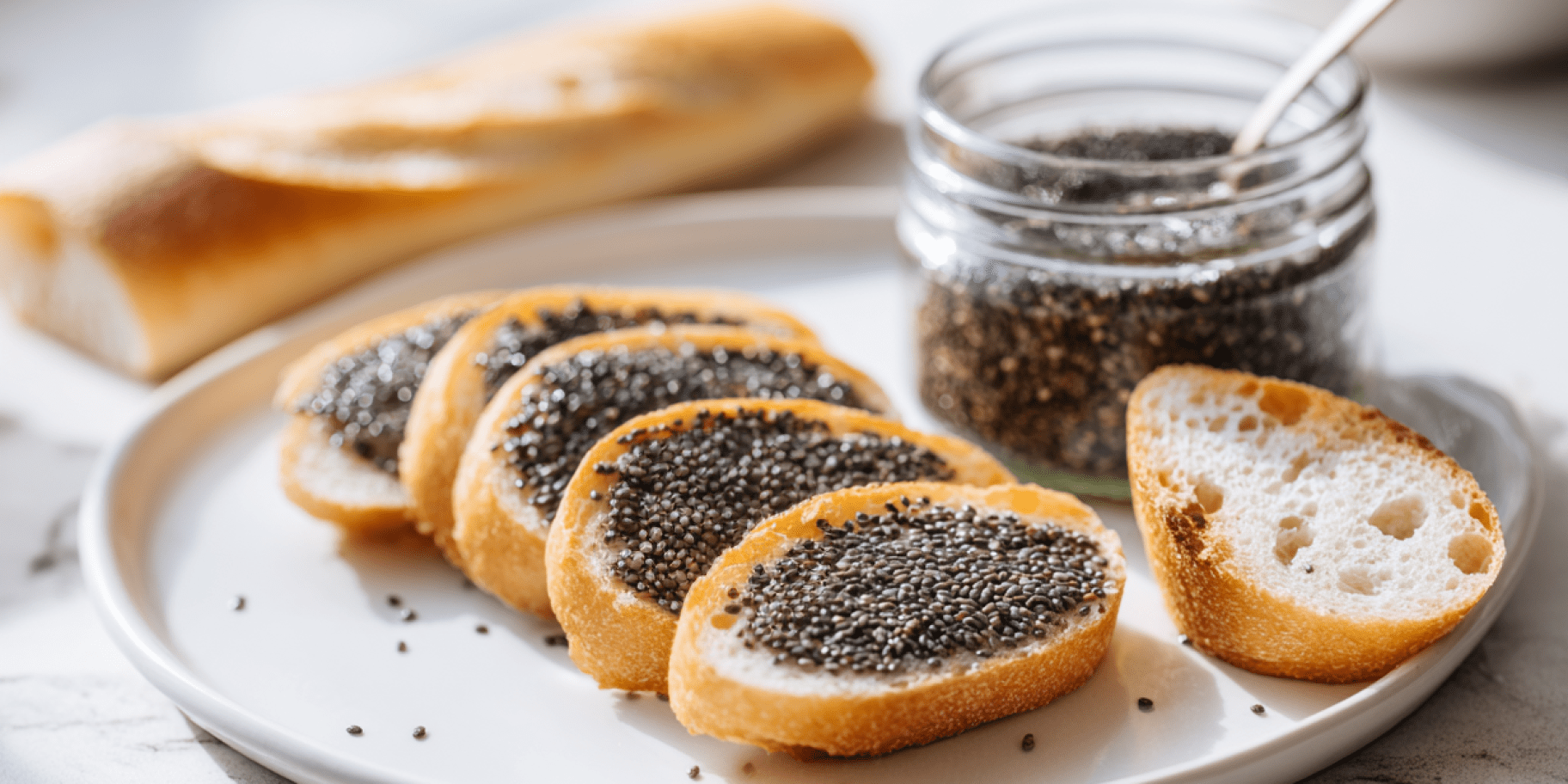 намазка з листів норі та насіння чіа