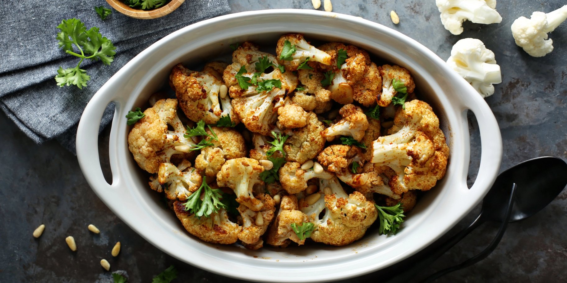 Цвітна капуста з масляним соусом