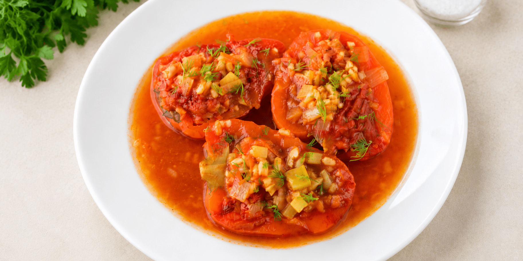 Перець, фарширований кабачками