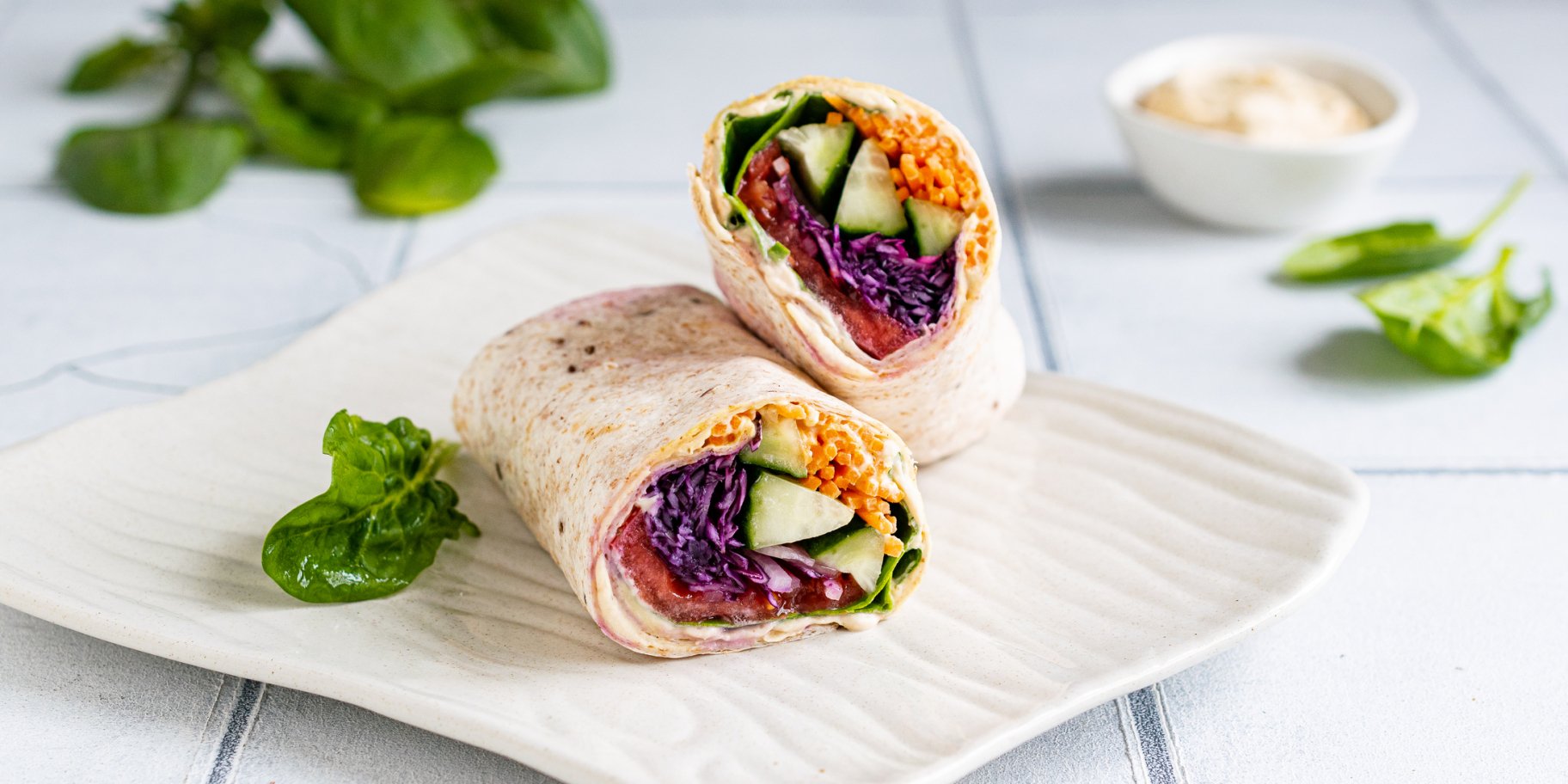 Шаурма з хумусом