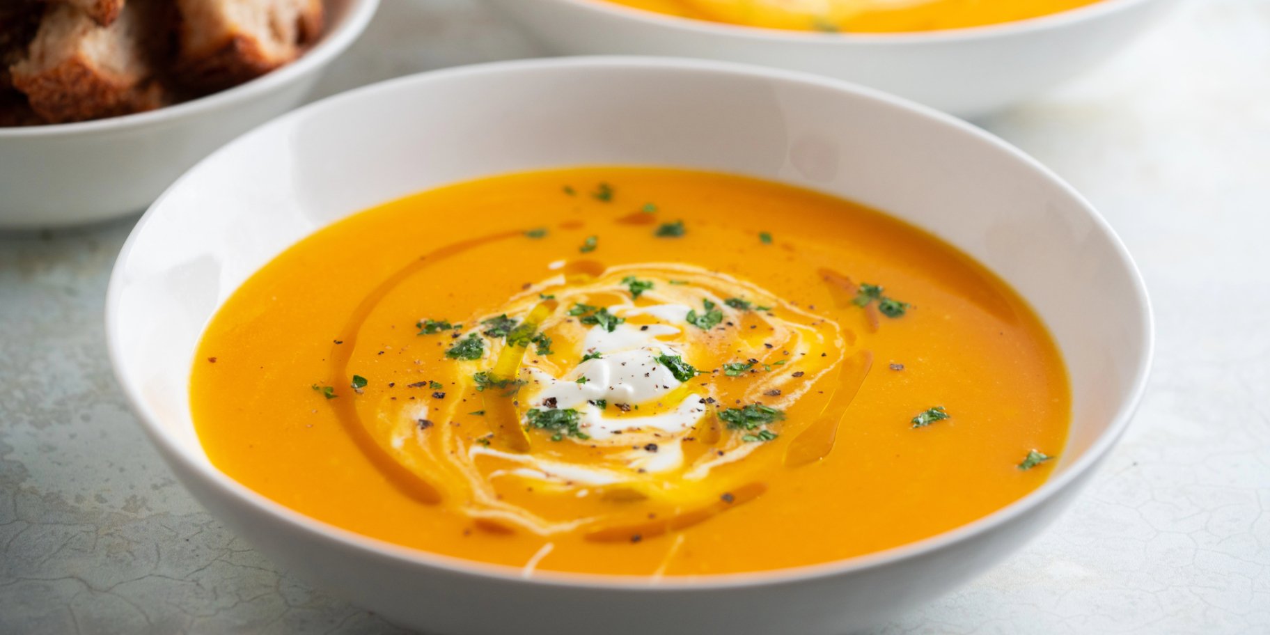 Гарбузовий суп карі