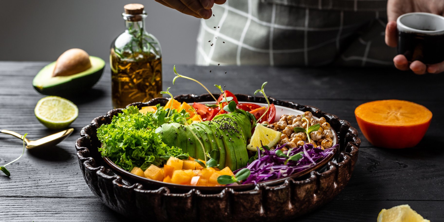 Вегетаріанський кіноа-боул