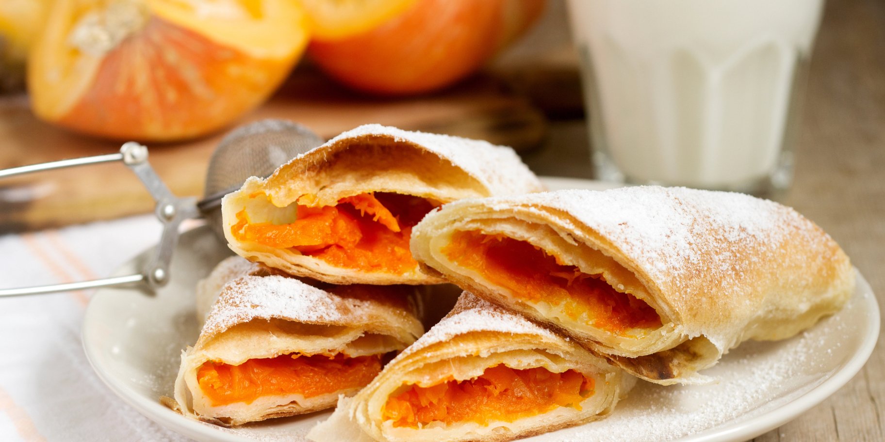 Рулети з апельсиновим гарбузом