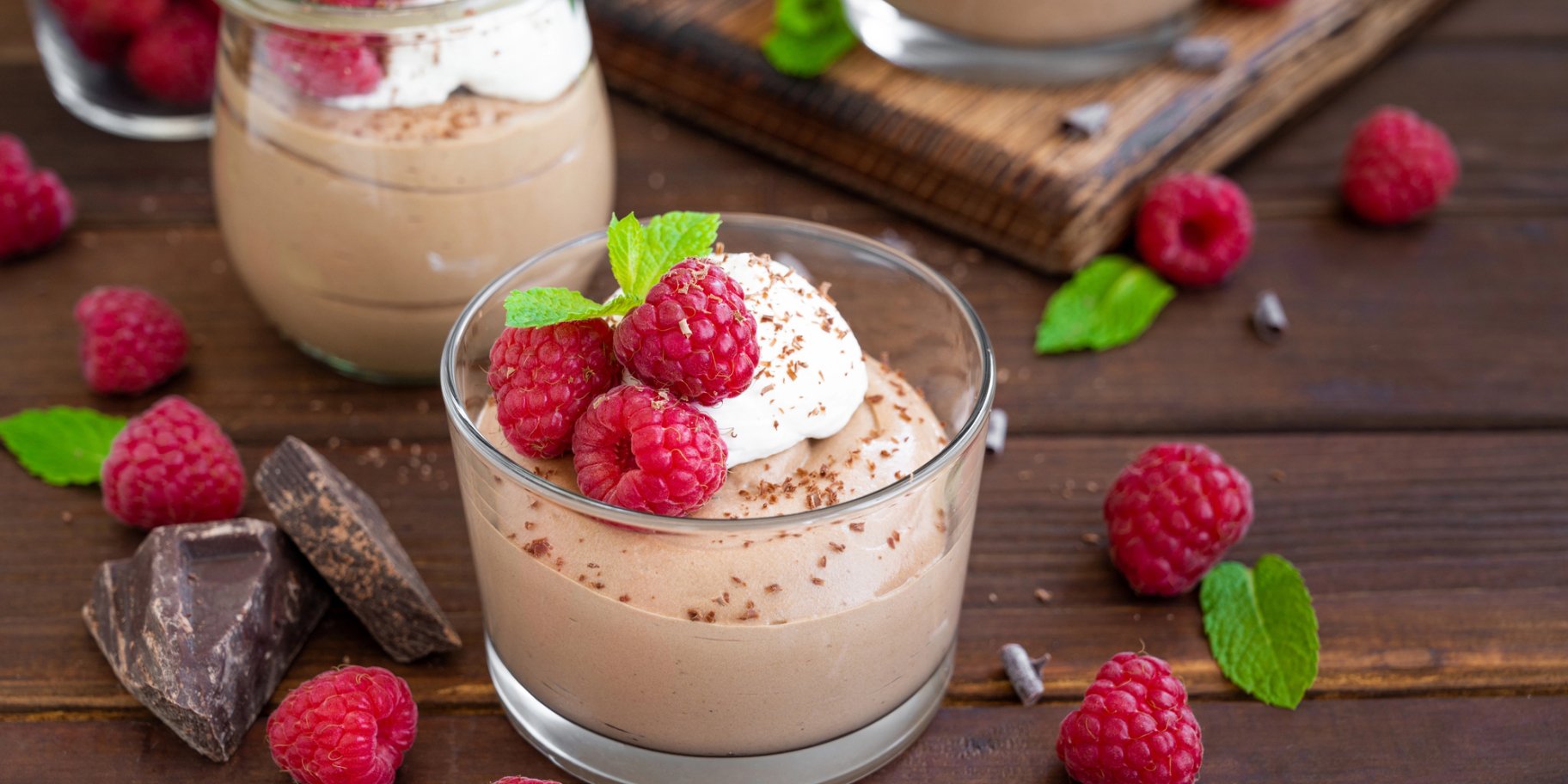 Шоколадно-рисовий мус