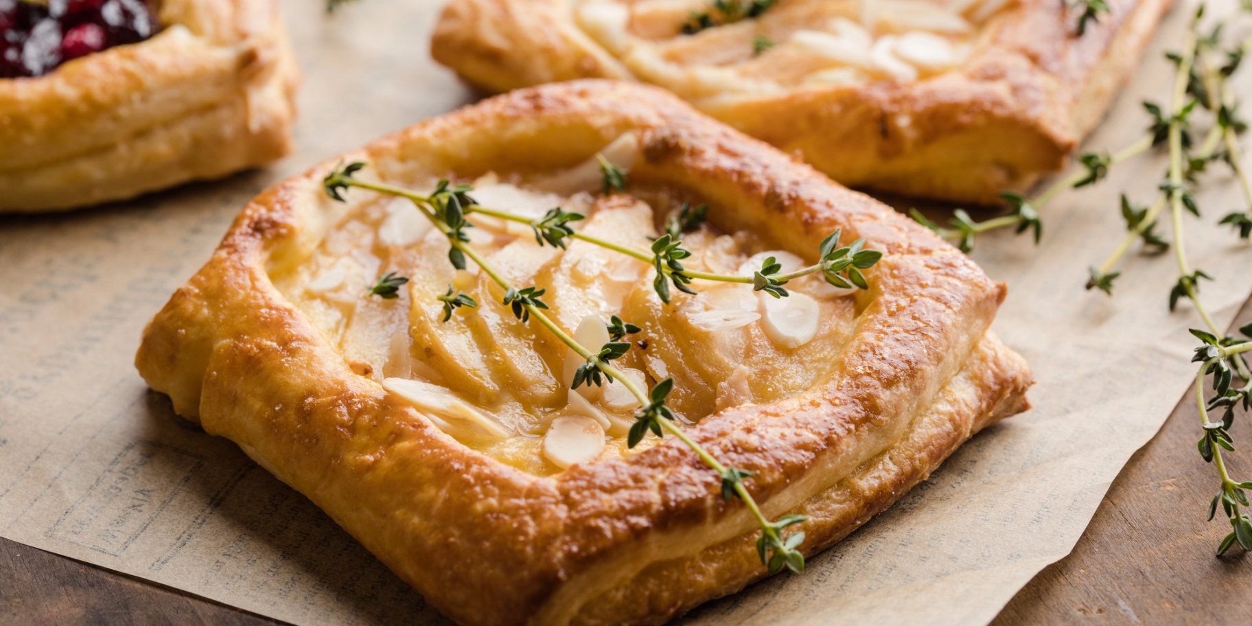 Картопляні "подушечки" з листковим тістом