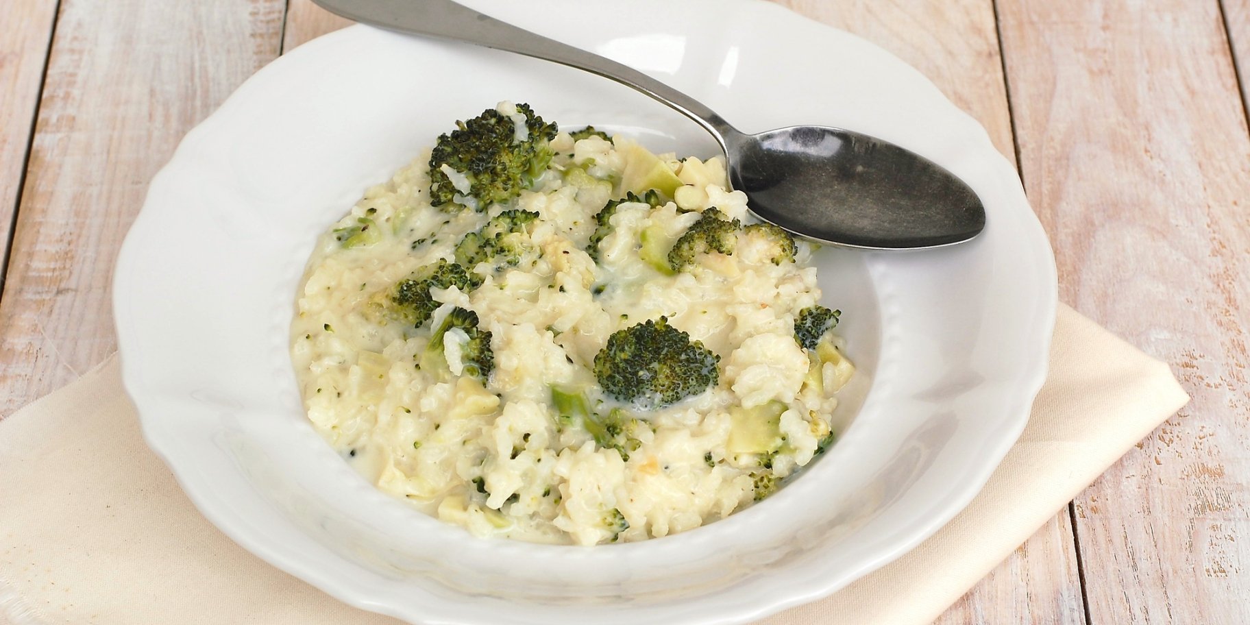 Ризото з цвітною капустою та броколі
