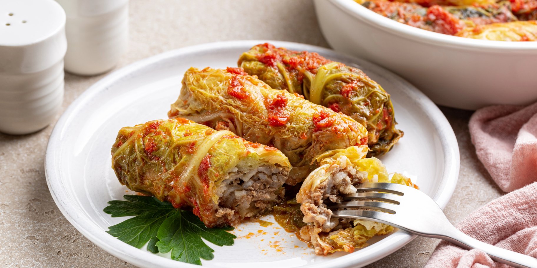 Голубці з індичкою та рисом