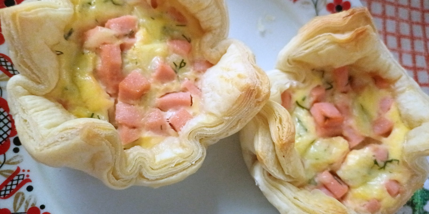 Кошики з листкового тіста Кошики з листкового тіста