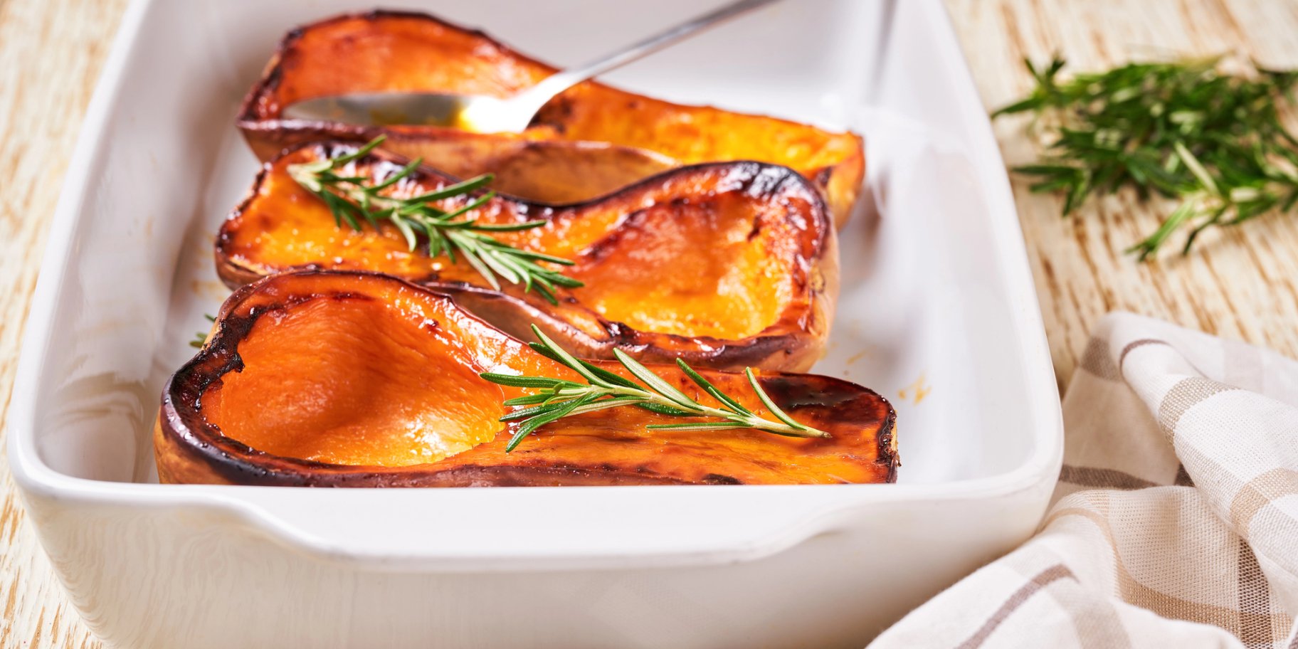 Гарбуз з кленовим сиропом і корицею