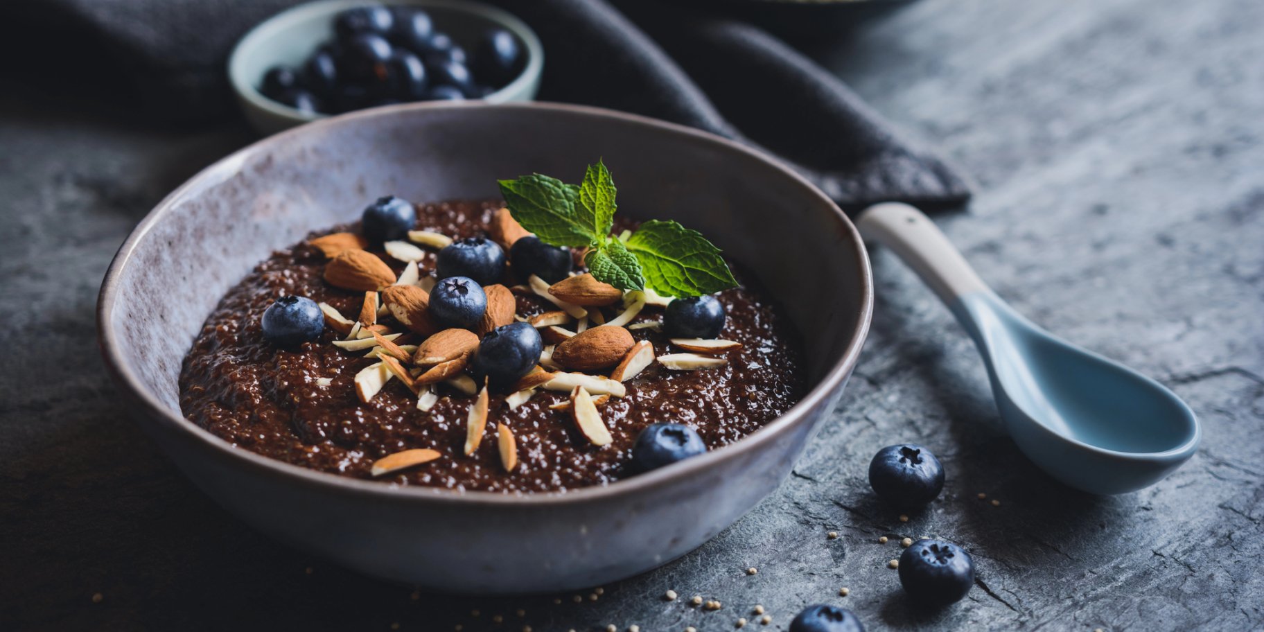 Шоколадна каша з кіноа