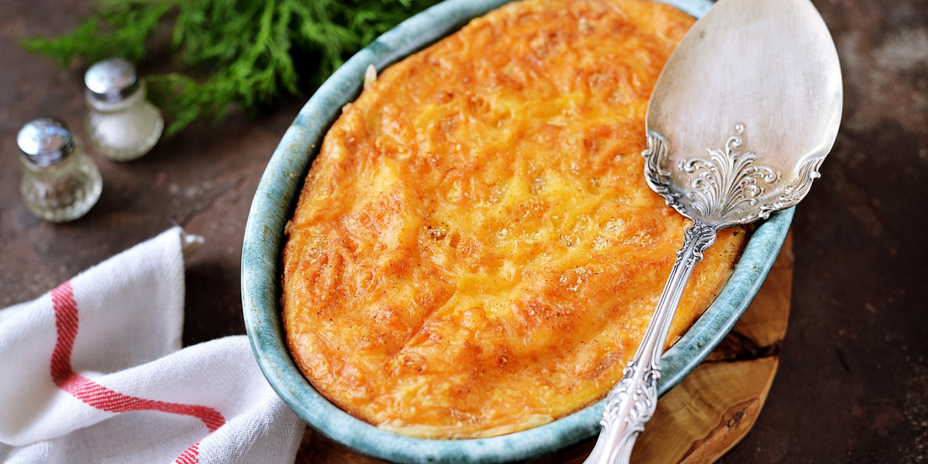 Рис з баклажанами, запечений у духовці