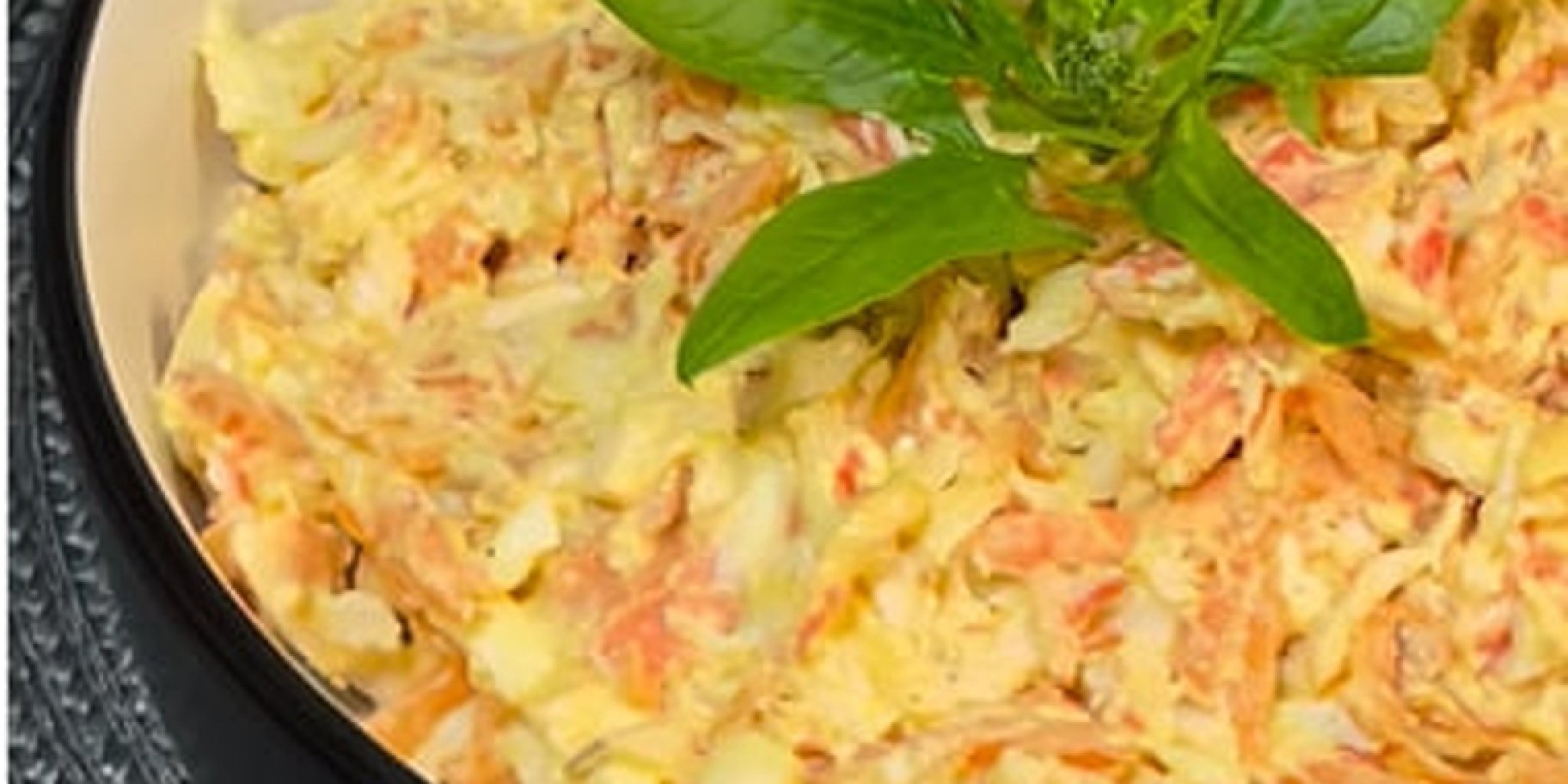 Салат Крабова хвилинка Салат Крабова хвилинка