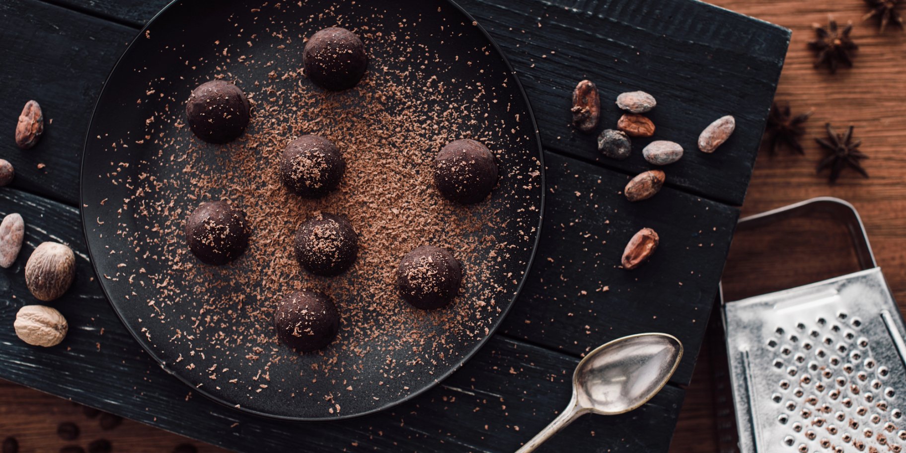 Шоколадні кульки з попкорном