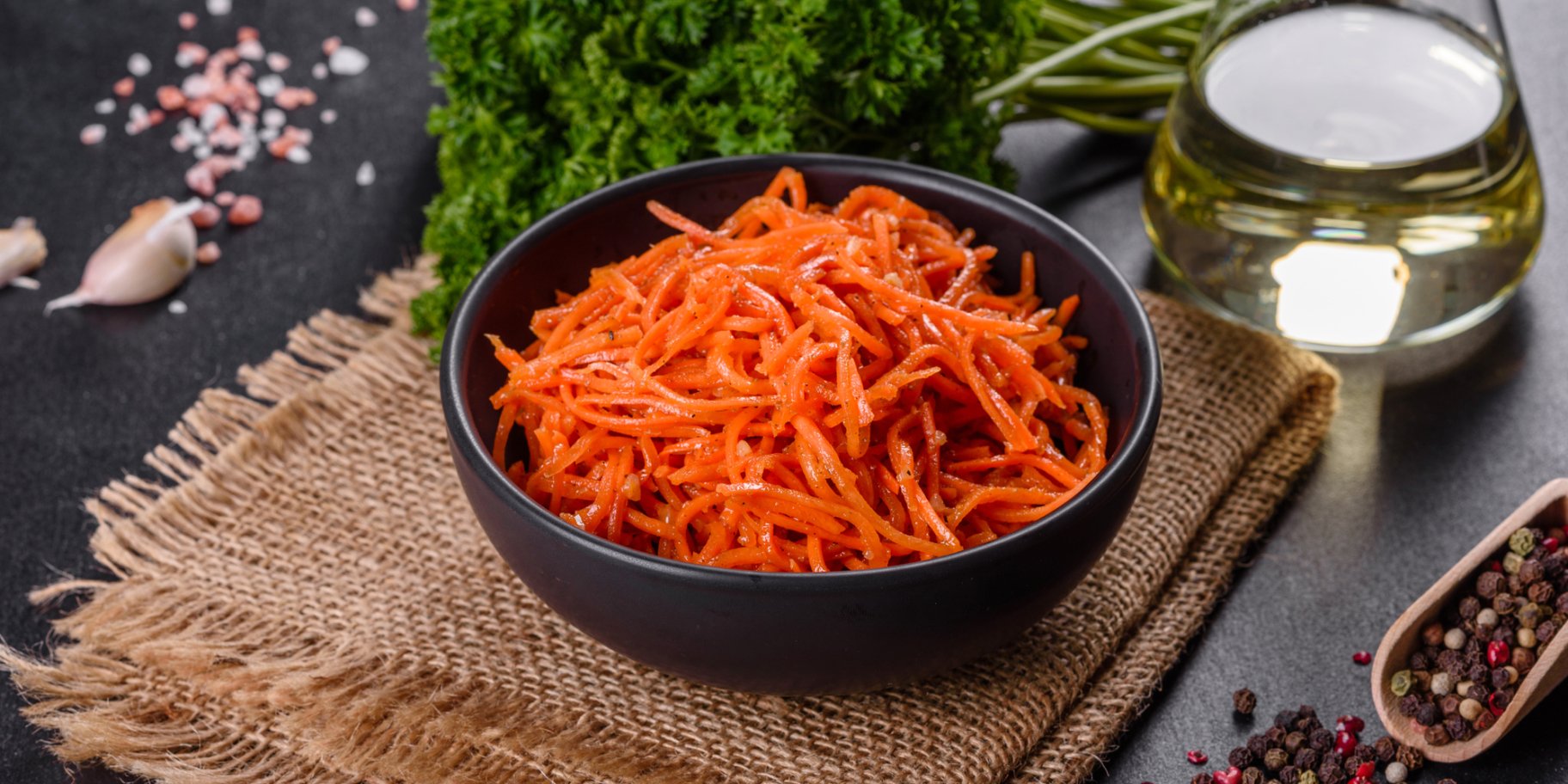 Морква по-корейськи