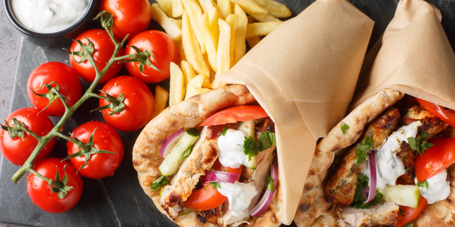Куряча піта з дзадзикі