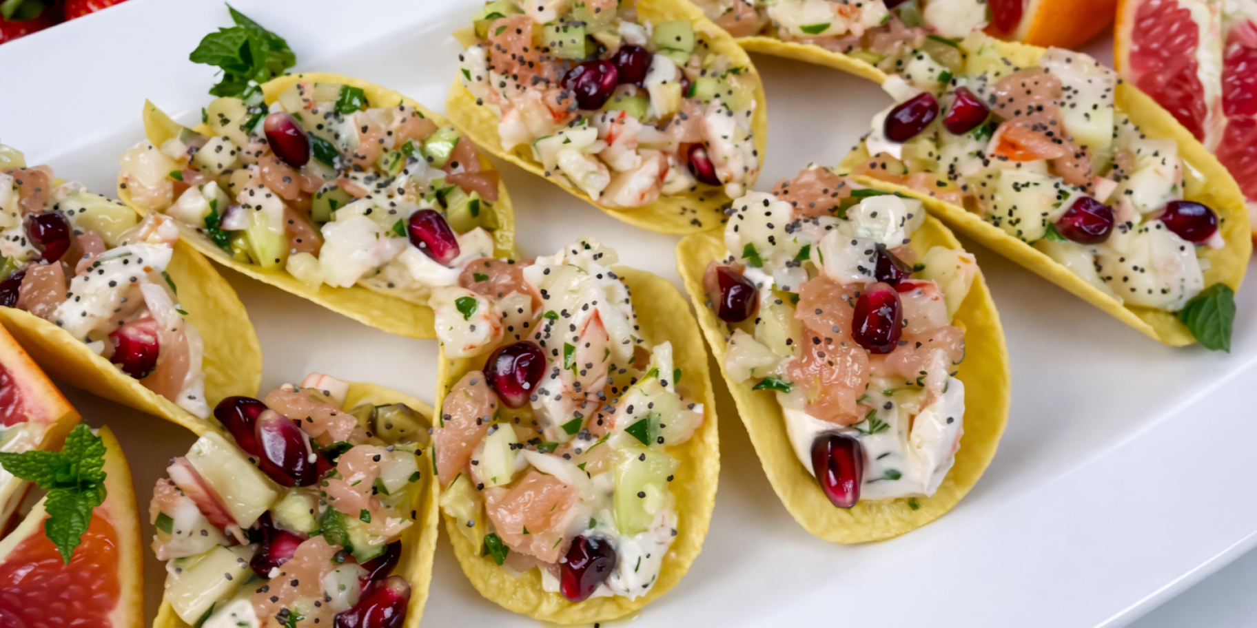 Сирна закуска з креветками