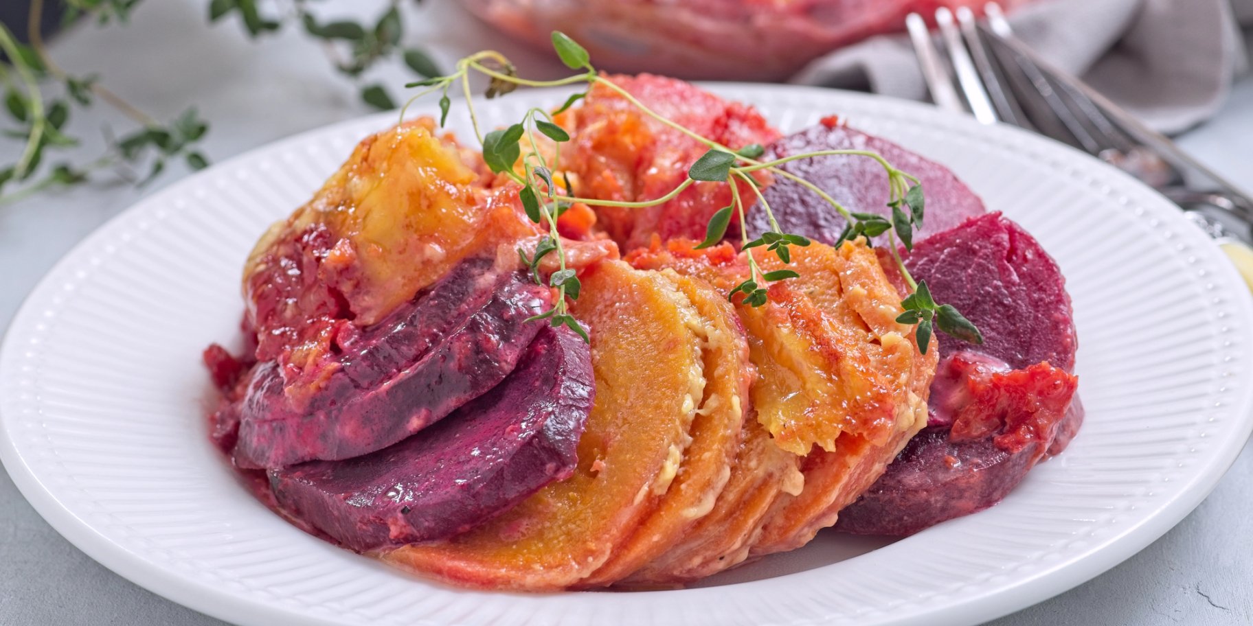 Овочевий гратен з сиром