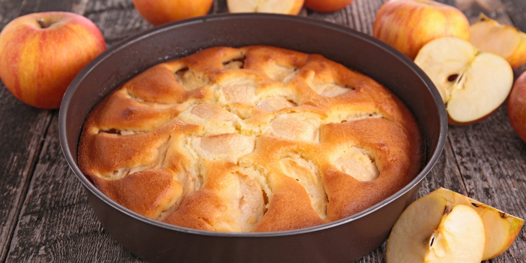 Яблучний пиріг з блендера