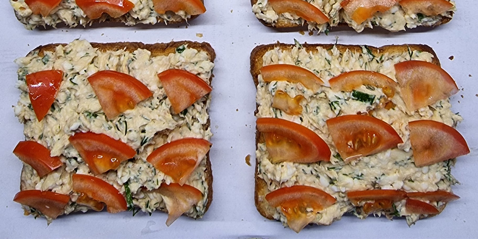 Намазка з тунця, сиру і яєць