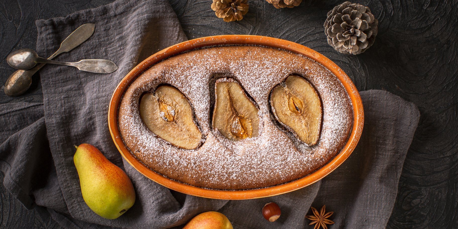 Грушевий пиріг