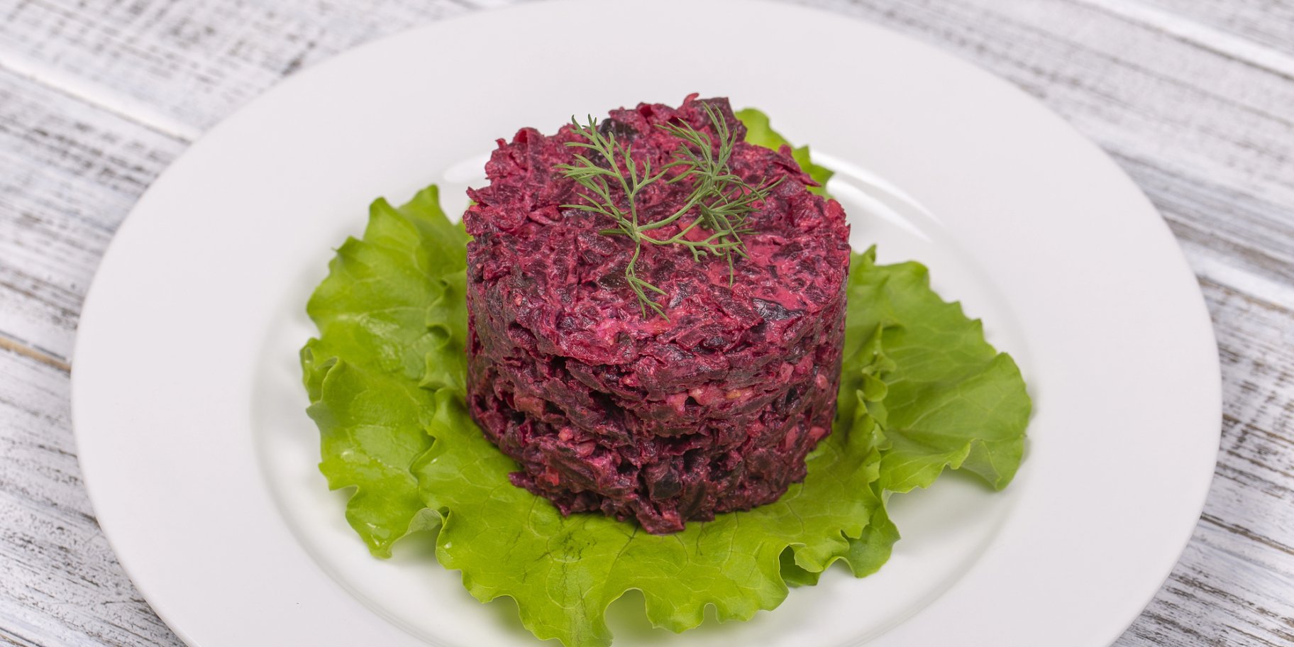 Буряковий салат з яйцями