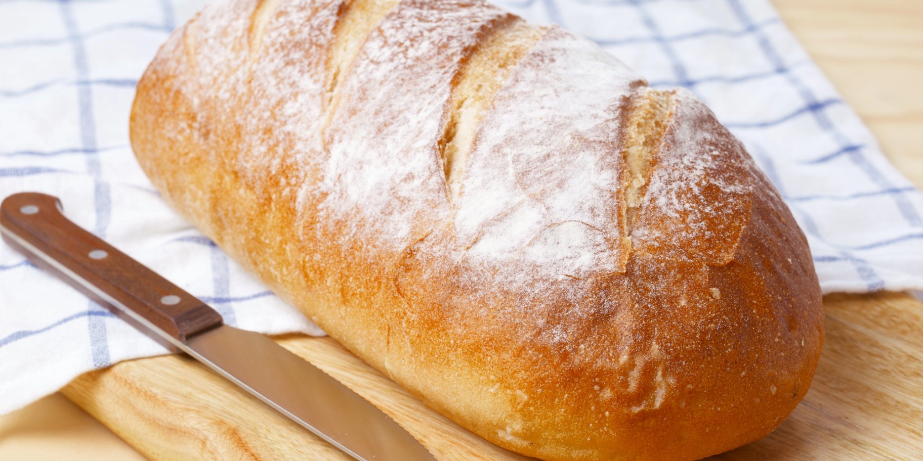 Домашній хліб з вершковим сиром