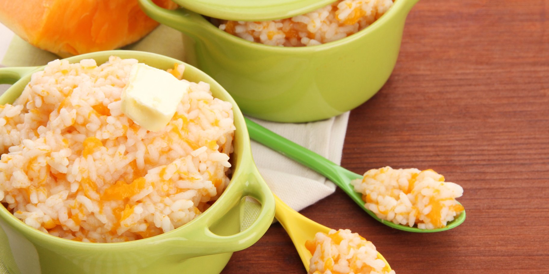 Рисова каша з гарбузом