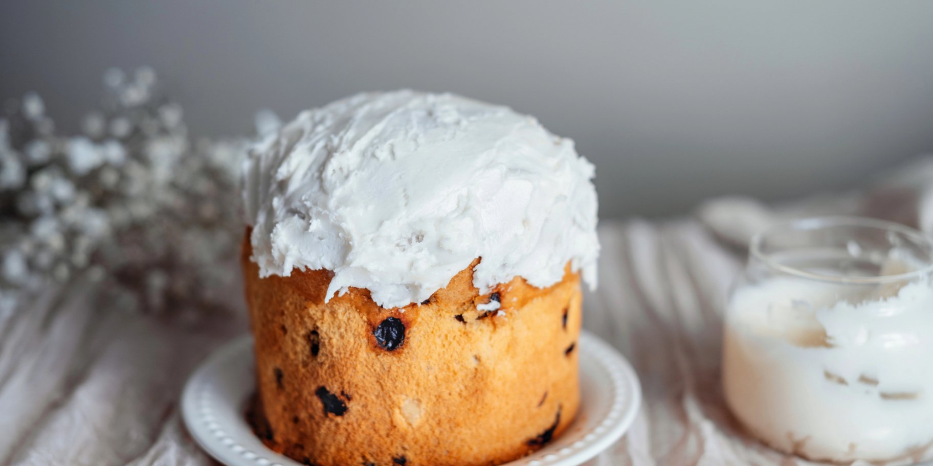 Сирна паска з журавлиною та апельсином