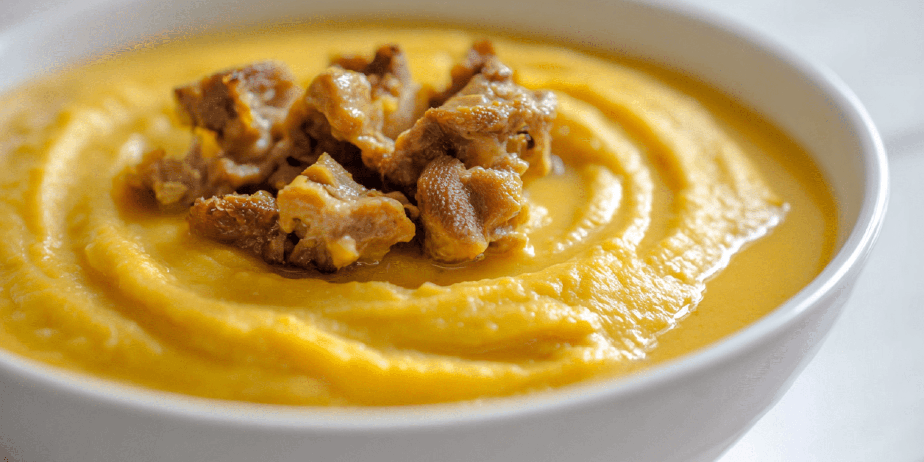 Горохова каша з курячими потрохами