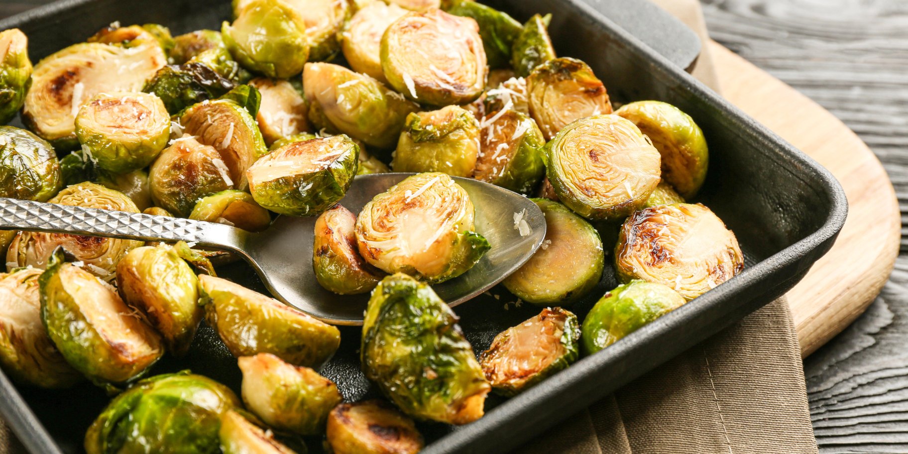 Овочевий гарнір до мʼяса з брюссельської капусти