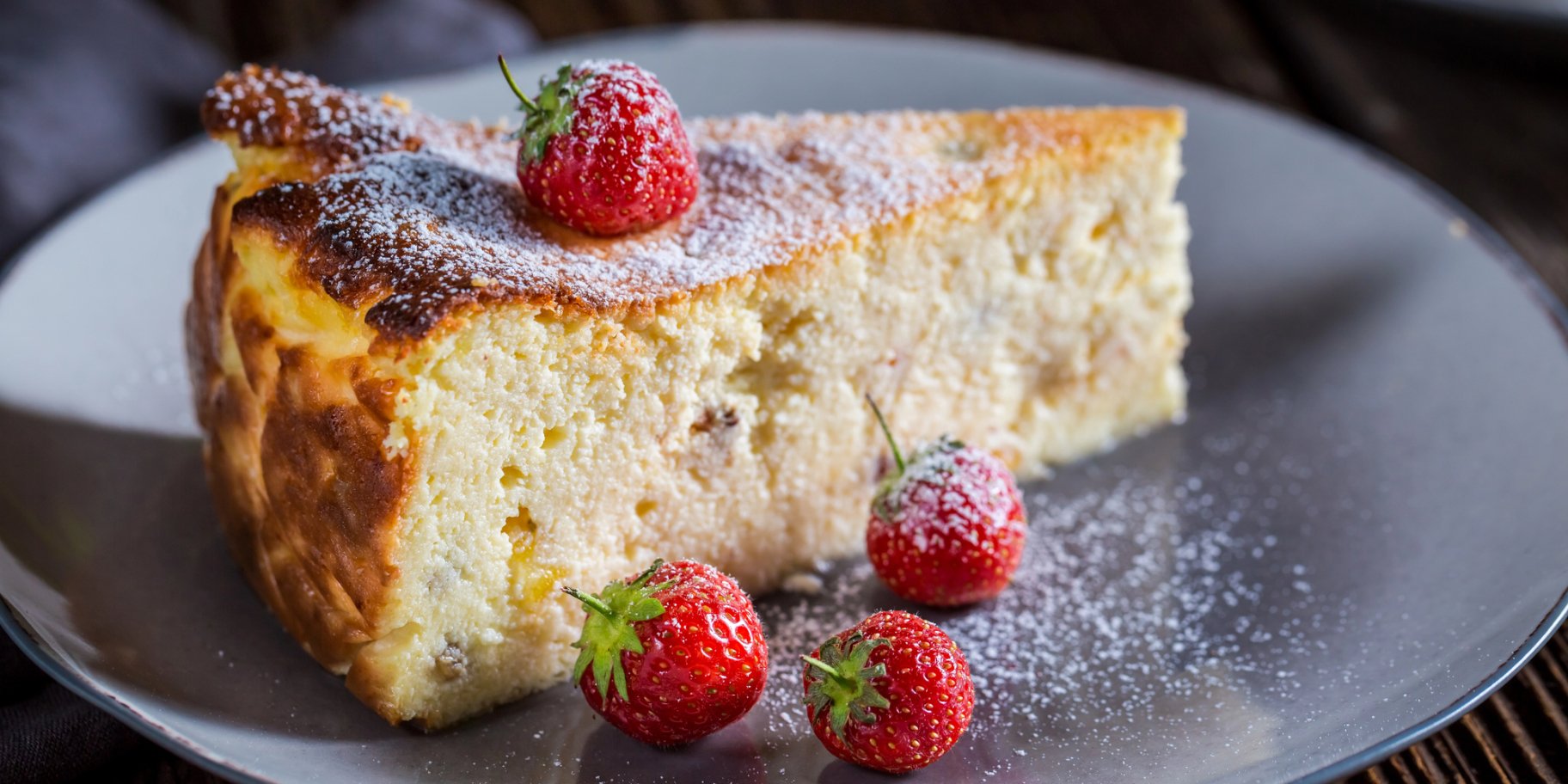 Сирна запіканка з білим шоколадом