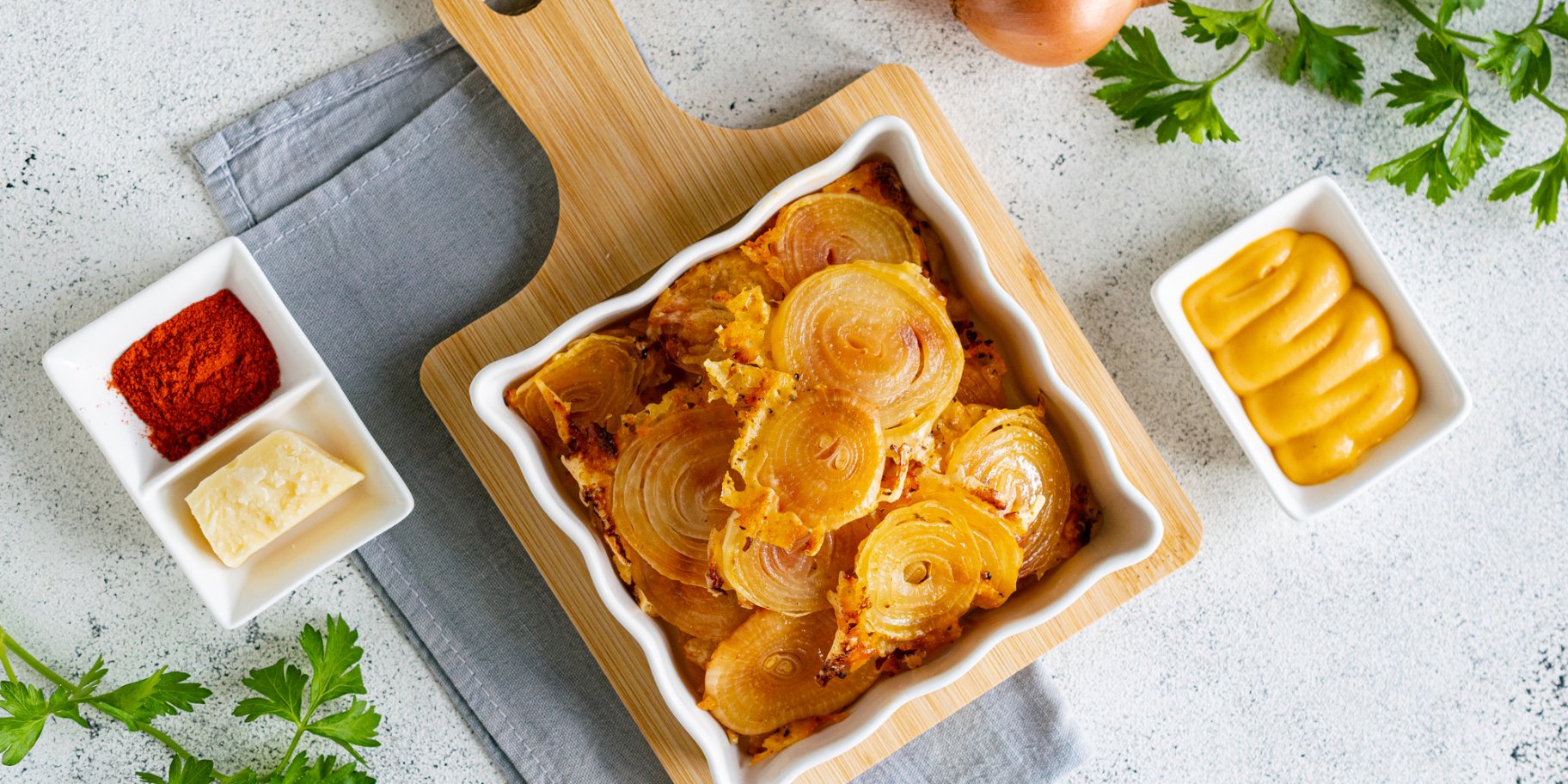 Цибулеві чипси з сиром