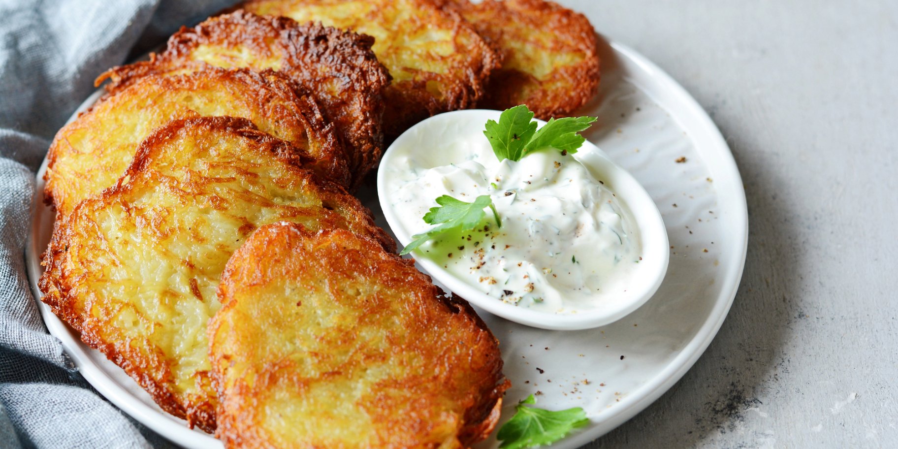 Драники с адыгейским сыром