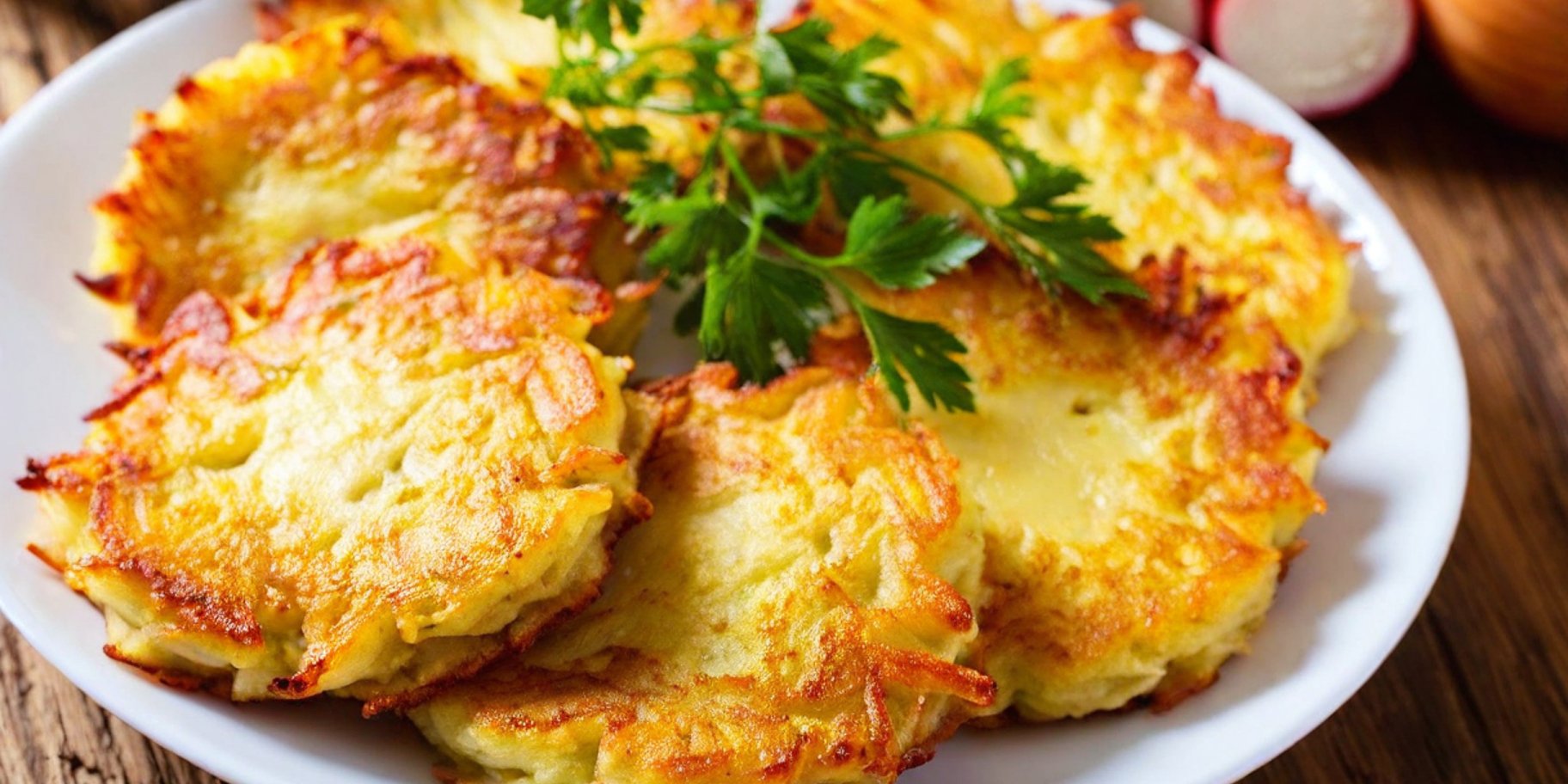 Деруни з крабовими паличками Деруни з крабовими паличками