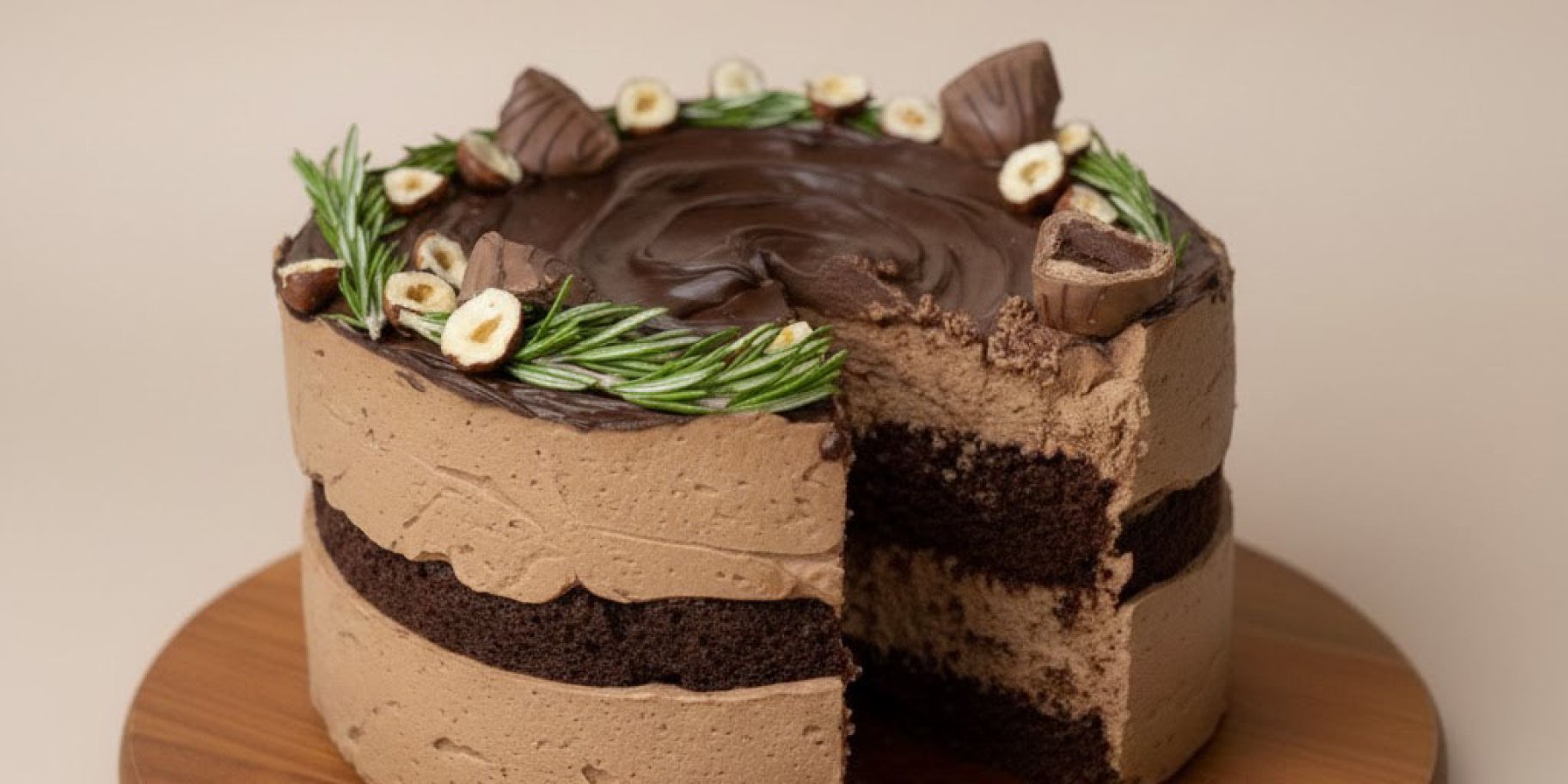 Шоколадно-мусовий торт