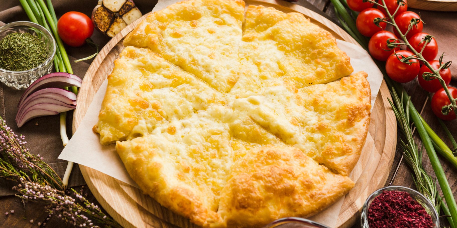 Хачапурі на кефірі бринджула