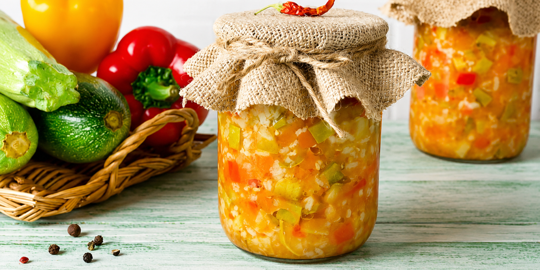 Салат з рисом і кабачками