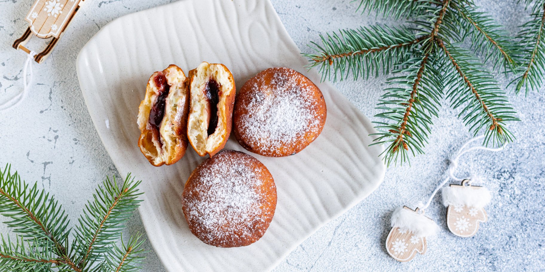 Пампухи з джемом