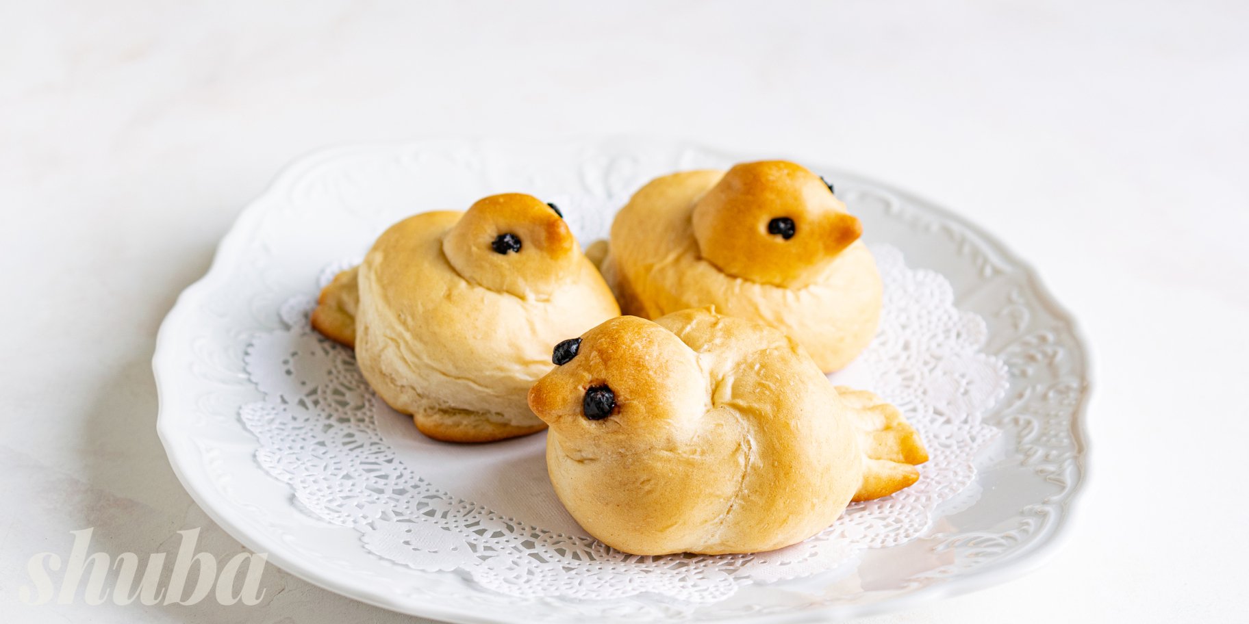 булочки жайворонки з пісного тіста