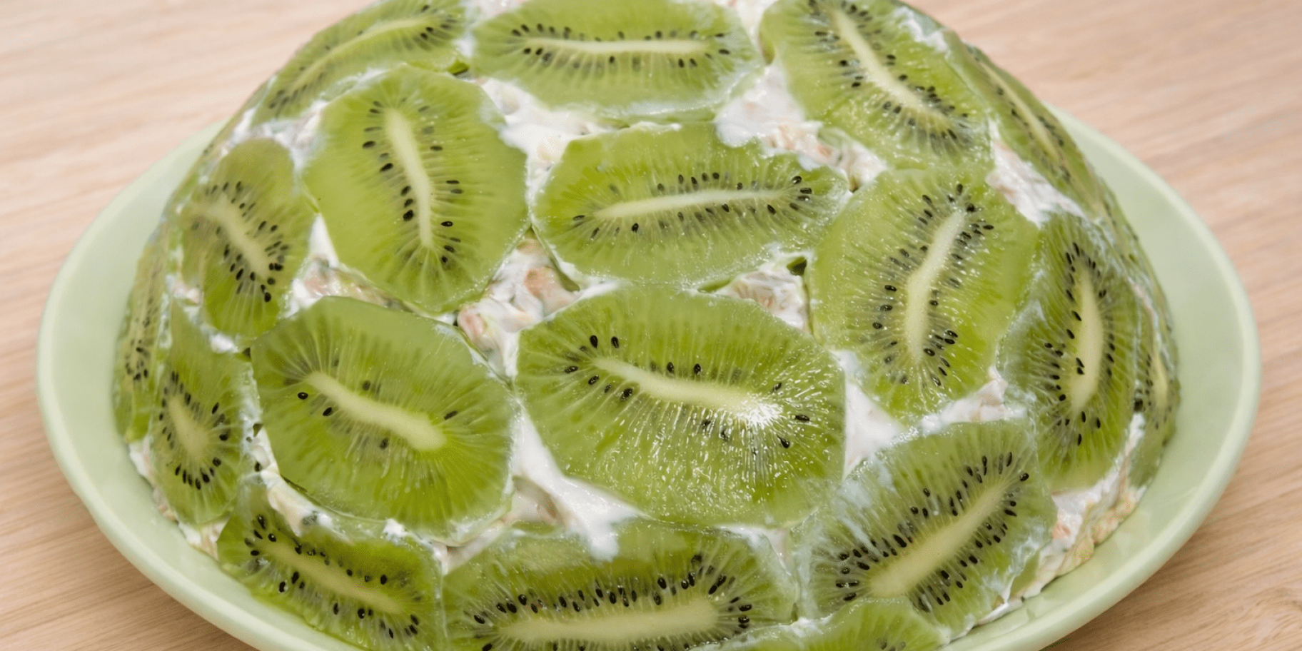 Торт з ківі та бананом