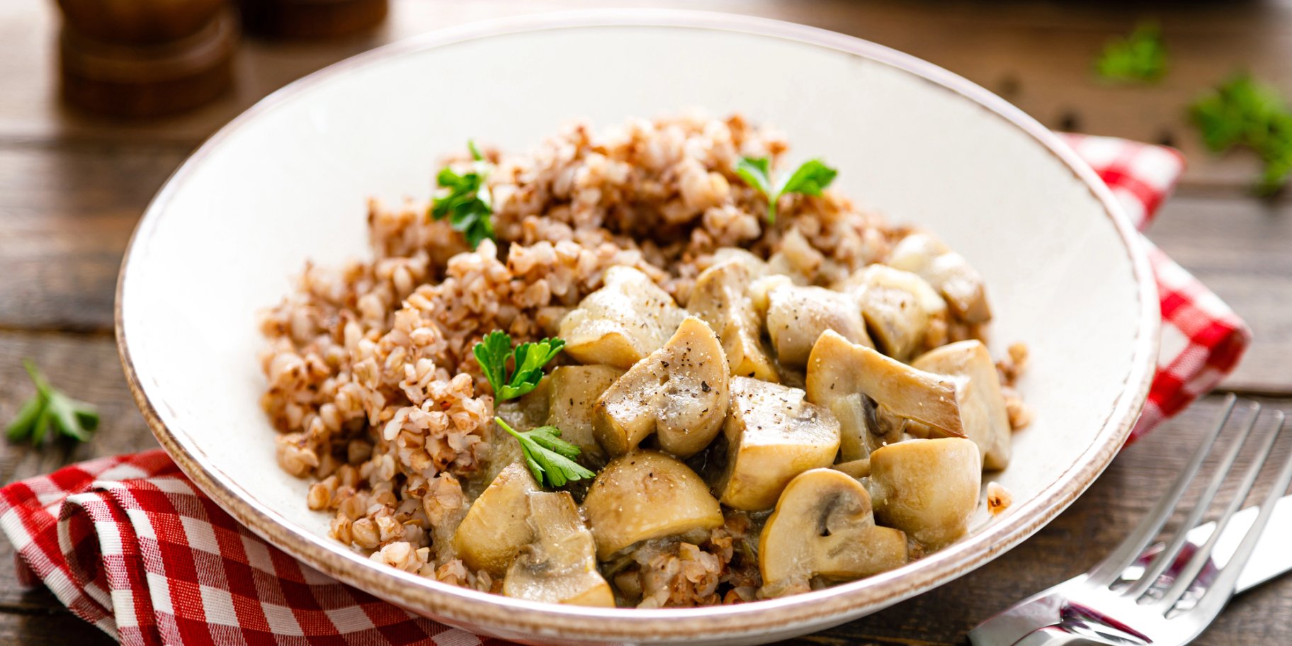 Гречотто з грибами