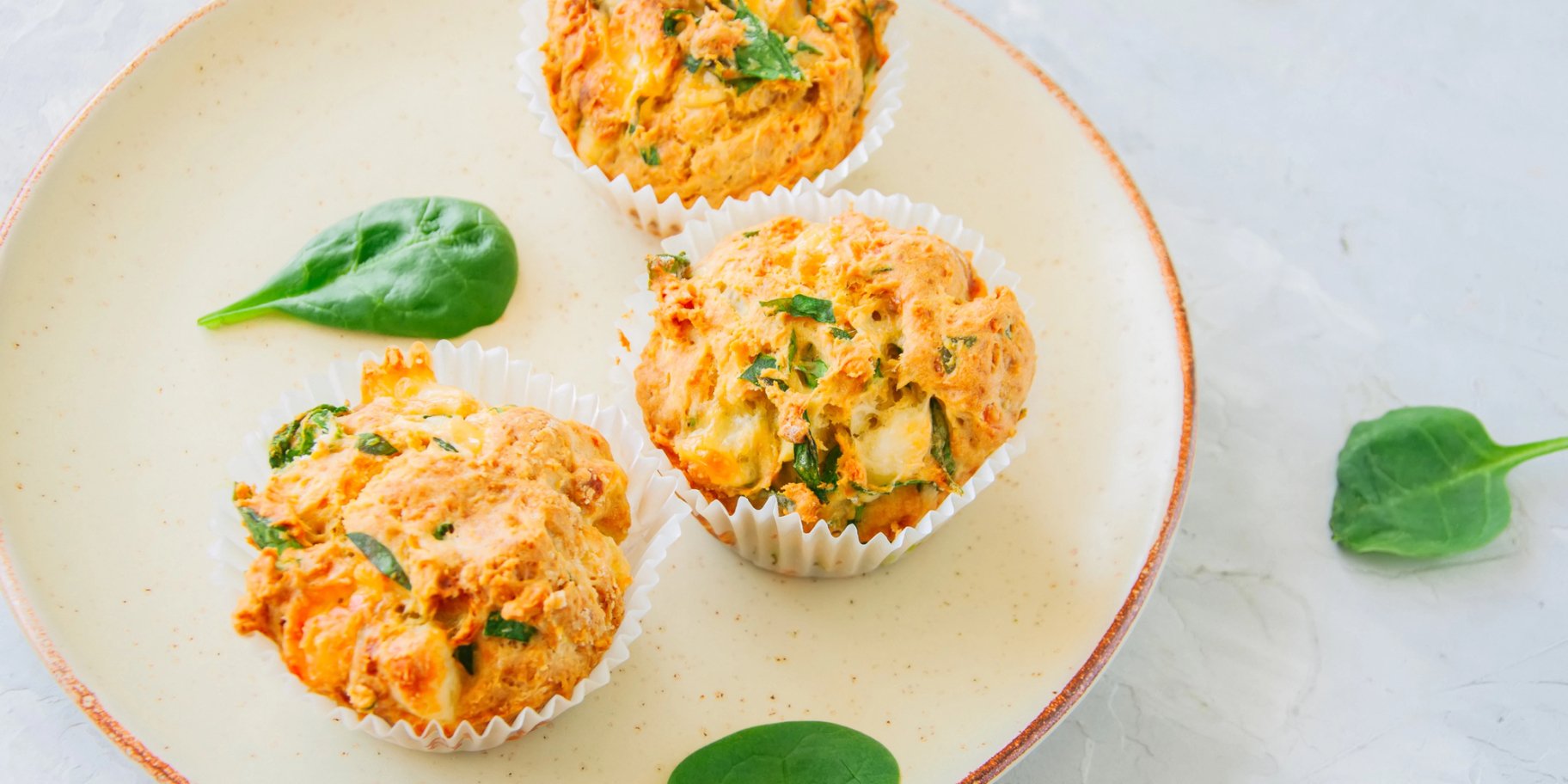 Мафіни зі шпинатом і фетою