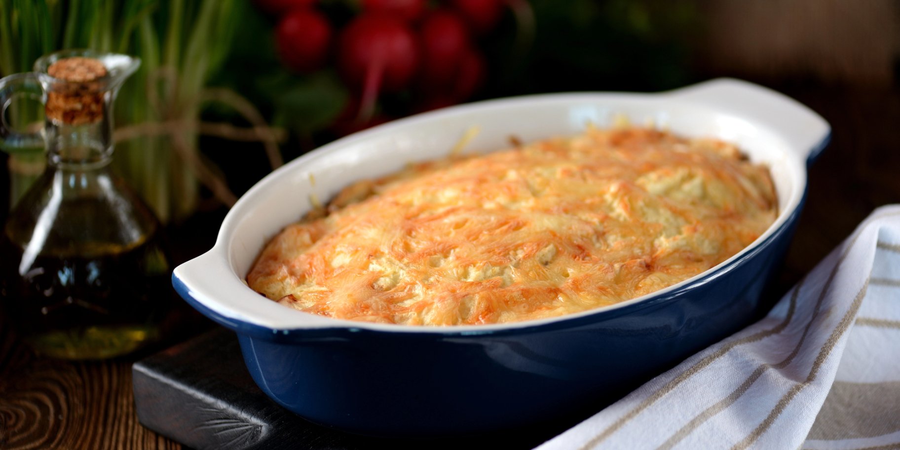 Курячий пудинг з рисом