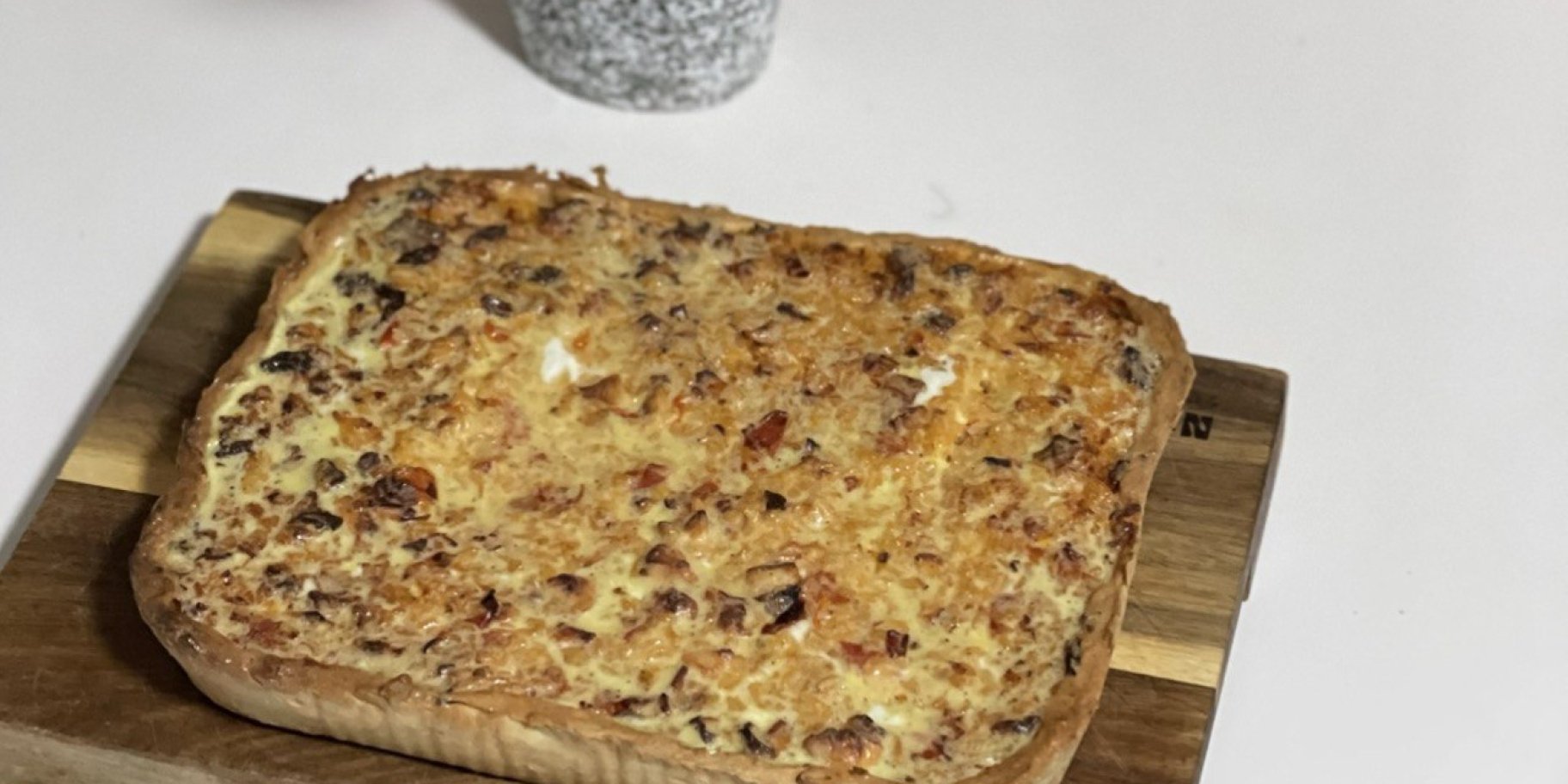 Кіш з куркою