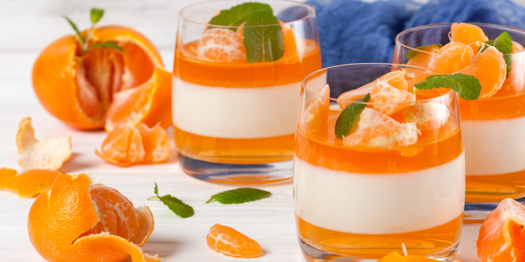 Кремово-мандаринова пана-кота