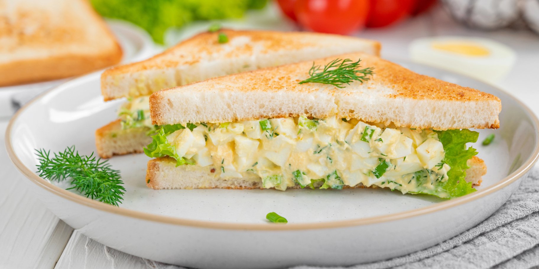 Сендвічі з яєчною начинкою