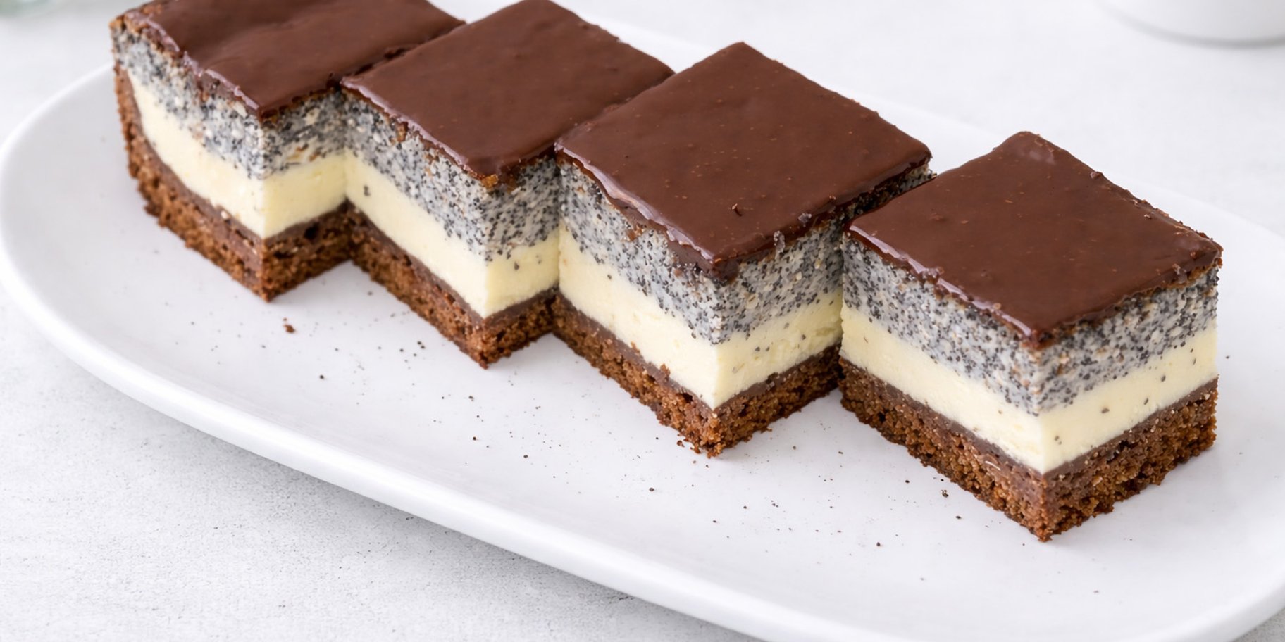 Шоколадний сирник з маком